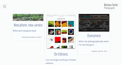 Desktop Screenshot of barbaratozier.com